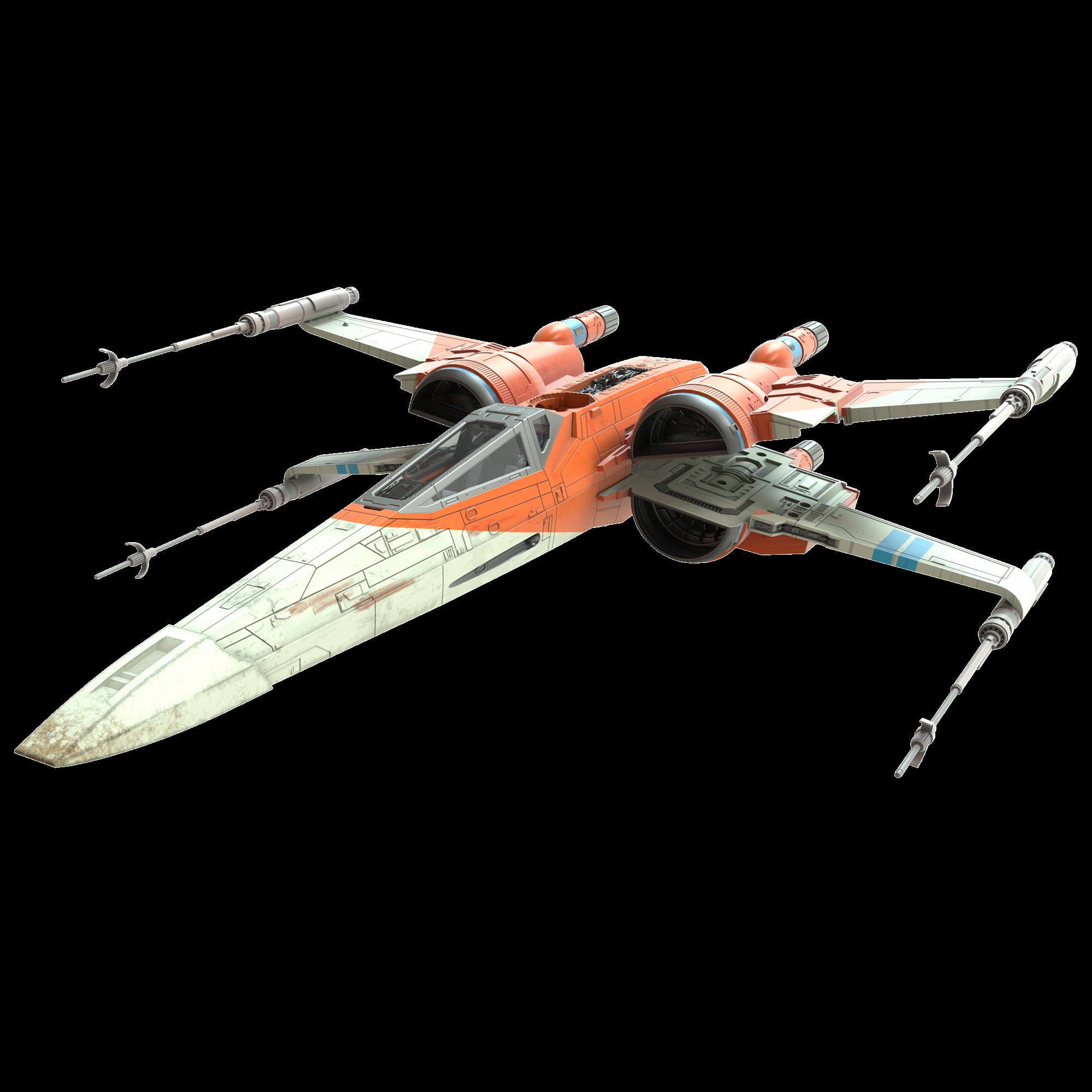 Free Shipping Star Wars the Vintage Collection Poe Dameron Aos X Wing Fighter Toy Vehicle Walmart