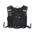 thumbnail image 4 of Chaleco para correr, mochila de hidratación, múltiples bolsillos, ajustable, ligero, de secado rápido. Negro, 4 of 7