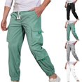 thumbnail image 1 of Styesk Pantalon pour Hommes Pantalon pour Hommes de Printemps et d'Hiver Mode Décontractée Sport Pantalon Populaire Pantalon, 1 of 7