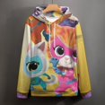 thumbnail image 4 of Super Kitties Sweatshirts Casual Pullover Hoodie Jacket Unisex Hooded Activewear 3D Printed Long Sleeve Sweater with Pocket 5XL, 4 of 8