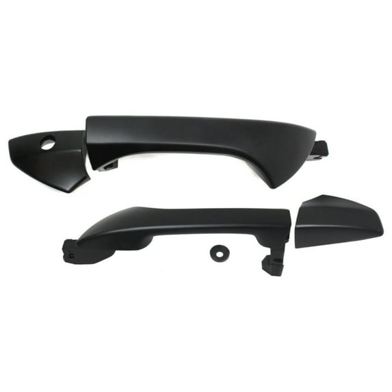 Set of 2 Exterior Door Handles Front Driver & Passenger Side For Honda Pair