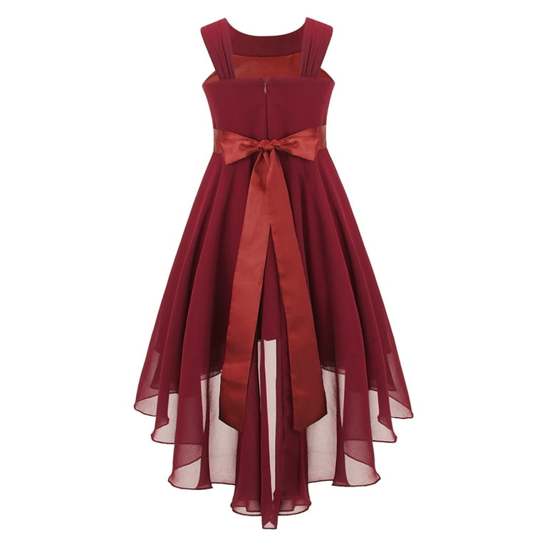 burgundy sparkly bridesmaid dresses Long Burgundy Sequin Prom Dress with Cut-Out Back Burgundy / 6 main image 1