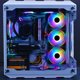 thumbnail image 5 of Tholdsy DC 12V 12cm RGB Gaming Computer Case Fan Colorful Light Reducción de ruido A prueba de golpes 4pin Ventiladores de refrigeración Juegos de teclado y mouse para computadora, 5 of 6