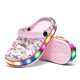 thumbnail image 5 of Zapatos de jardín LED para niños Clogs XPKWS, sandalias iluminadas DJS-Pink, 5 of 6