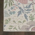 thumbnail image 5 of Nourison Nourison Washables Floral Cream Multicolor 2'2" x 8' Area Rug (2x8), 5 of 8