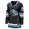 thumbnail image 2 of Women's Fanatics Ian Cole Black Utah Mammoth Home Breakaway Player Jersey, 2 of 3