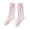 Pink, variant on Toddler Girls Knee Hight Stocking Solid Color Bowknot Soft Long Socks 2-8 Years
