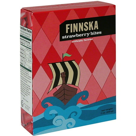 Finnska Strawberry Fruit Bites, 7 oz (Pack of 12)