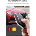 thumbnail image 3 of Funda de Llavero Inteligente de 4 Botones con Llavero, Compatible con BYD Han Ev Tang DM Qin Plus Song Pro/MAX Yuan ATTO 3 Dolphin Key Sleeve - A Blanco, 3 of 3
