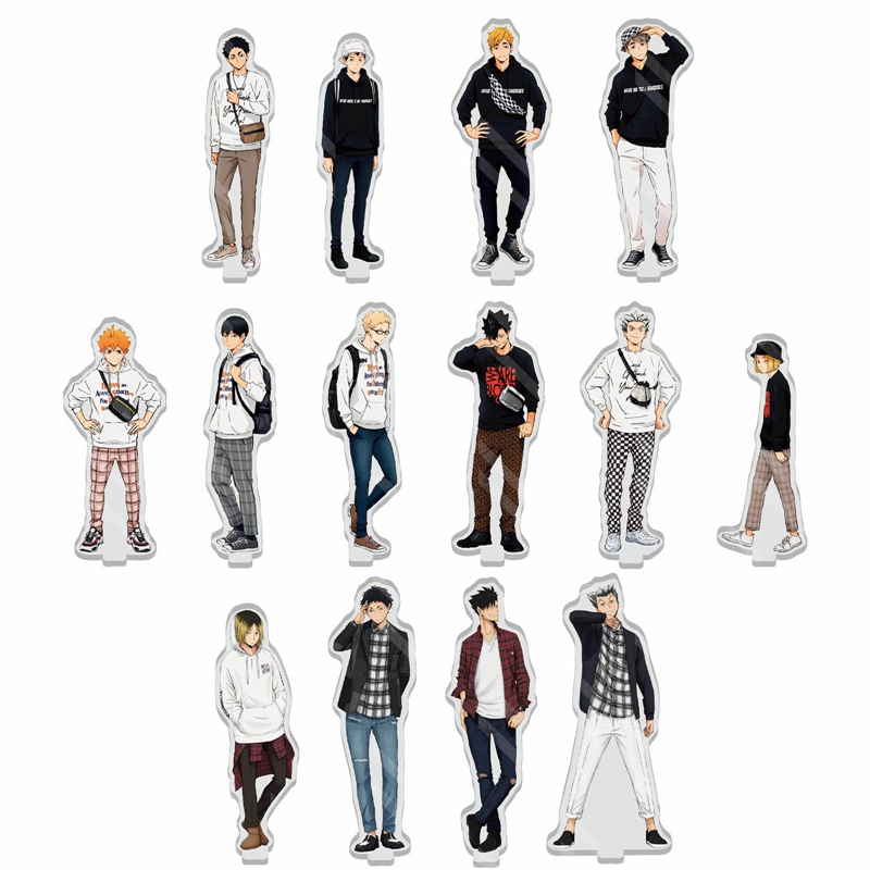 Yaoping 14 Styles Anime Haikyuu Figures Desk Plate Models Anime Acrylic Stand Model Toys Action Figures Decor Gift - image 5 of 9