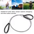 thumbnail image 7 of 1/4pc Emergency Wire Saw Steel Metal Manual Chain Saw Outdoor Tool for Travel Camping A1N2 Fishing Hiking Climbing, 7 of 7