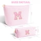 thumbnail image 5 of Set de bolsitas cosméticas Btffitting Pink con iniciales personalizadas, 5 of 7