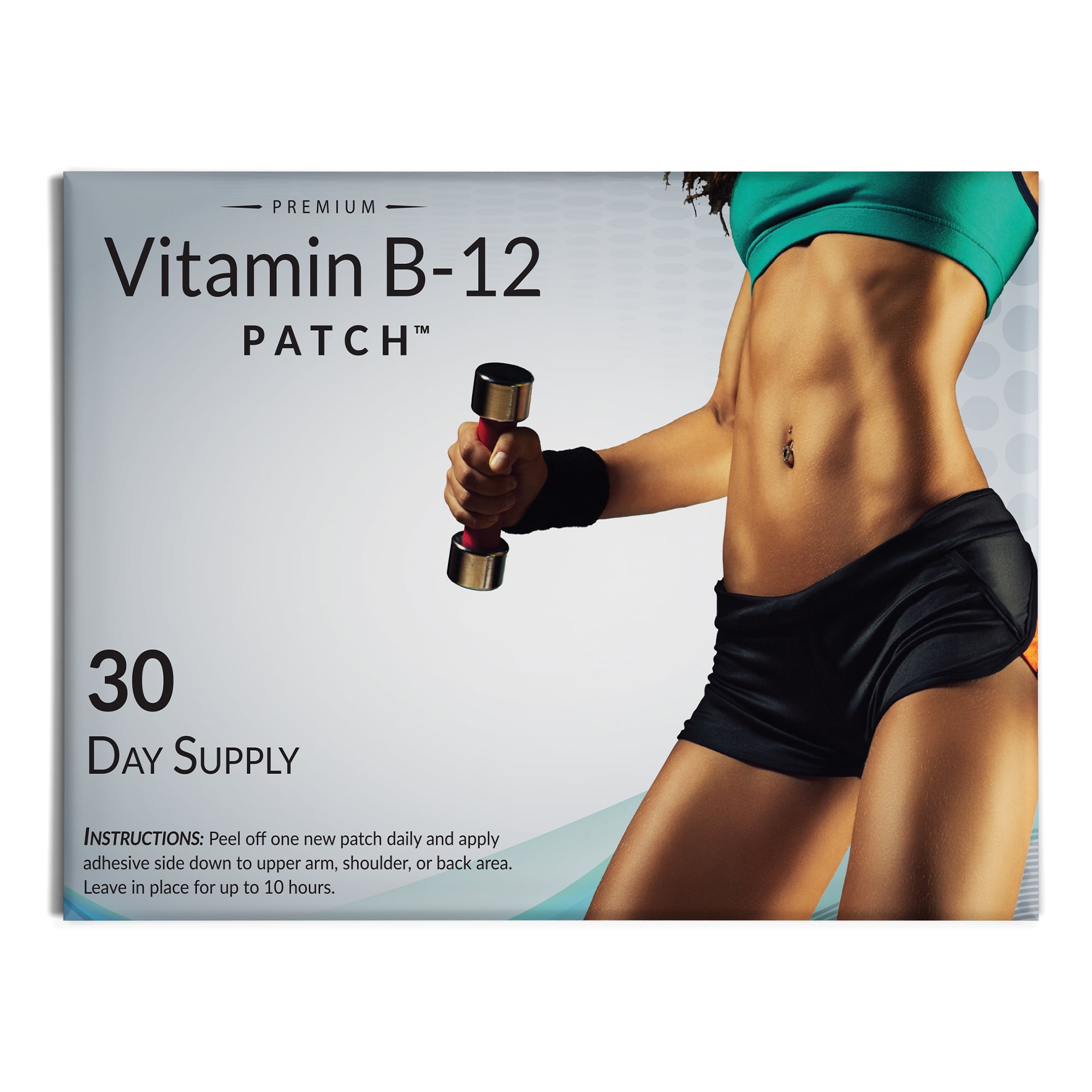 Vitapatch Vitamin B12 Premium Grade Weight Loss Support Patch 30 Day Supply