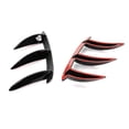 thumbnail image 4 of 1 Pair Car Rear Lip Canards Vents Replacement for Mercedes Benz W176 A200 A250 A45 AMG, 4 of 7