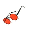 thumbnail image 1 of Sonducket 1 par de gafas de sol de metal con montura redonda, elegantes, fáciles de combinar, a prueba de sol, para viajar, gafas de moda, gafas Type3 NO3, 1 of 6