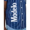 thumbnail image 4 of Modelo Men's and Big Men's Front Back Graphic Button Up Baseball Jersey, Sizes XS-5XL, 4 of 5