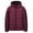 Wine H, variant on Npasoilc Hooded Puffer Jackets for Men Warm Winter Zipper Cardigan Down Jackets with Pockets Long Sleeve Casual Loose Padded Jackets Outwear Lightweight Thin Insulated Coats