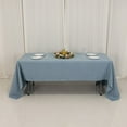 thumbnail image 6 of Efavormart Dusty Blue Seamless Premium Polyester Rectangular Tablecloth 220GSM 60"x126", 6 of 9