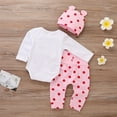 Gyratedream Baby Girls Giraffe Romper Tops Pants Hat Fall Outfits