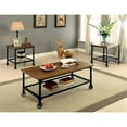 thumbnail image 1 of Furniture of America Ensemble de Table Basse 3 Pièces avec Roulettes Hamby, 1 of 1