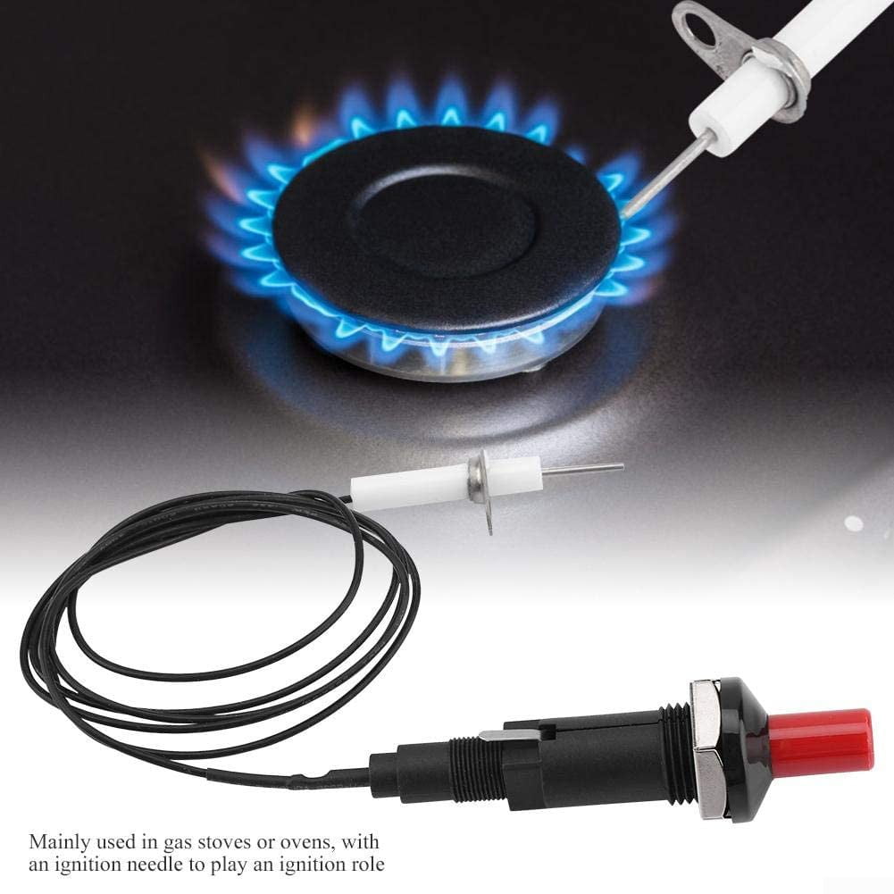 Details about   1Pcs 1 Out 2 Piezo Spark Ignition BBQ Grill Push Button Igniter New Hot 