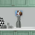 thumbnail image 4 of Carolines Treasures 7348TH68 Snow Baby Brittany Spaniel Leash or Key Holder Triple multicolor, 4 of 4