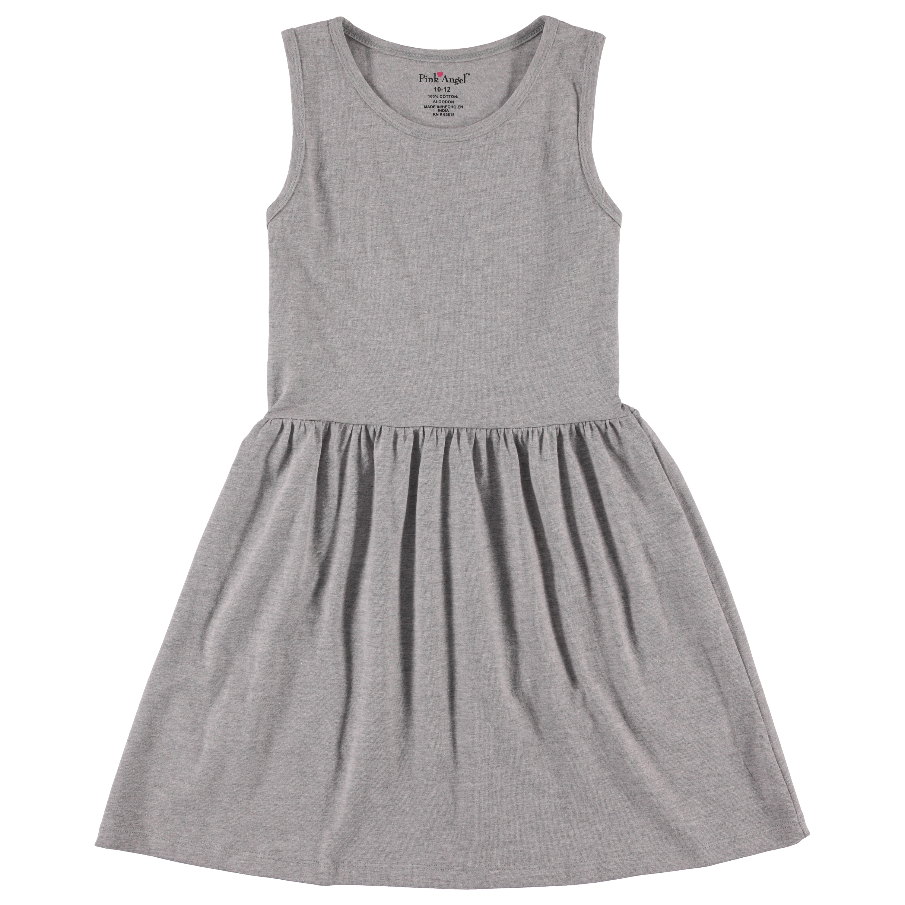 Pink Angel 3-Pack Girls' Cotton Fit and Flare Dresses photo 4