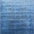 thumbnail image 1 of Ahgly Company Indoor Square Mid-Century Modern Blue Eyes Blue Persian Area Rugs, 3' Square, 1 of 6