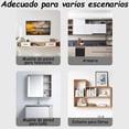 thumbnail image 4 of UTRHHVS 10PZ Mensulas para repisa,Soporte Plegable para Estante 8 Pulgadas,Escuadras para repisas,Soportes para Estantes con Tornillos,Para Dormitorio, Ba&ntilde;o, Sala de Estar, Sala de estudio, 4 of 7