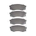 thumbnail image 2 of KarParts360 For Toyota Sequoia 2001-2007 Disc Brake Pads | Rear | Set Of 4 | 15.5 Millimeters/0.61 Inches Inner Pad Overall Thickness, 2 of 4