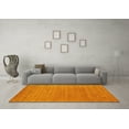 thumbnail image 3 of Ahgly Company Indoor Rectangle Abstract Yellow Contemporary Area Rugs, 7' x 10', 3 of 4