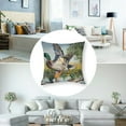 thumbnail image 5 of Flying Mallard Ducks Short Velvet Throw Pillow Covers  Double Sided with Zipper Decorative Pillows for Couch Cushion Sofa Outdoor, 5 of 7