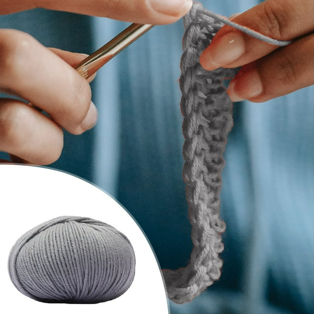 weibbin Wool Hand-woven Medium Coarse Scarf Hat Overcoat Wool Merinoss Wool Wool Cashmeres Yarn