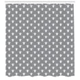 thumbnail image 3 of Ambesonne Polar Bear Shower Curtain, Funny Animals Hug, 69"Wx84"L, Grey Black and White, 3 of 3