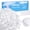 300pcs White Balloon Sticks, variant on NCQ 50 Pieces Balloon Sticks, Plastic White Balloon Stick with Cups for Birthday Party, Valentine's Day, Wedding, Anniversary Decoration, Balloon Sticks with Base