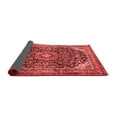 thumbnail image 2 of Ahgly Company Indoor Round Medallion Red Traditional Area Rugs, 4' Round, 2 of 4
