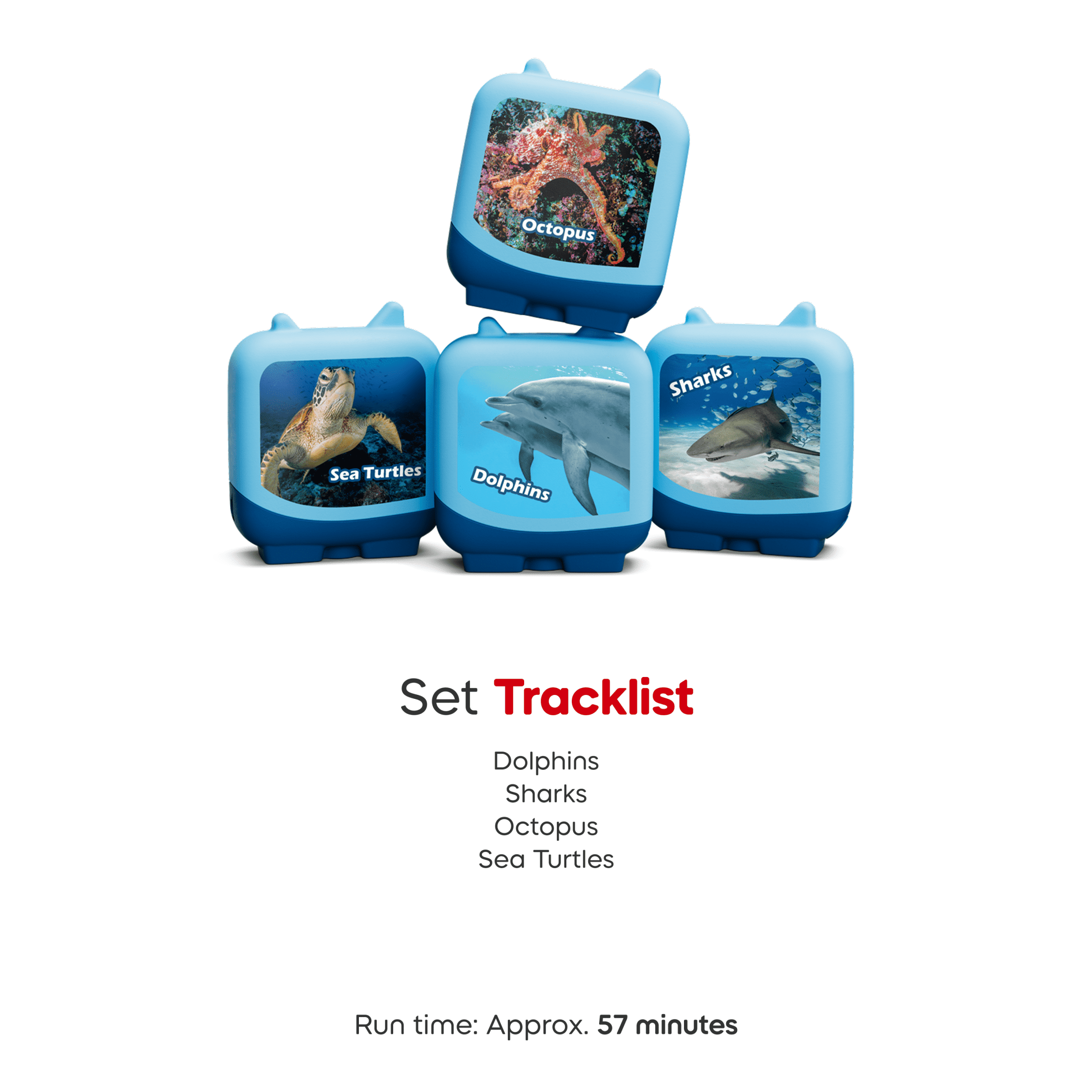 tonies Marine Life Clever Set, 4 Pack, Age Group 5+