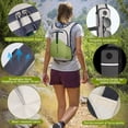thumbnail image 3 of Mochila de Senderismo FIORETTO 15L para Mujer y Hombre, Compacta y Plegable, 45x28x13 cm, 3 of 7