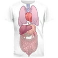 thumbnail image 1 of Halloween Internal Organs Costume All Over Adult T-Shirt, 1 of 1