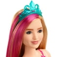 thumbnail image 2 of Poupée Barbie Princesse Barbie Dreamtopia Ronde blonde avec mèche rose, 2 of 6