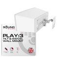 thumbnail image 1 of Soporte de pared Sound Bass Play 3, blanco, con inclinación ajustable y giratorio, 1 of 9