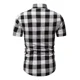 thumbnail image 4 of Camisa A Cuadros De Hombre Casual Manga Corta, 4 of 5