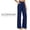 Blue, variant on Aoiroe Women's Baggy Sweatpants with Pockets, Wide Leg Yoga Pants Cozy Thick Lounge Pants Drawstring Casual Loose Jogger Green L
