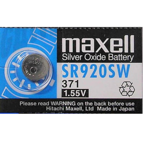 maxell 371 watch battery