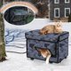 thumbnail image 4 of Casa para Gatos al Aire Libre Con Calefacción Elevada, Refugio Exterior Aislado Para Gatos Salvajes, Casa Grande para Gatos Con Calefacción para Exteriores en Invierno, 4 of 7