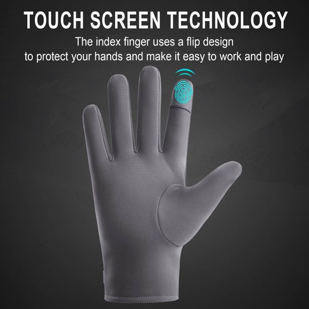 Gants De Moto À Écran Tactile Pour Homme, Inserts En Maille Respirante, Gants Squelette