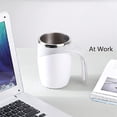 thumbnail image 4 of Magnetic Stirring Coffee Mug, Perfect for Home, Office, and Travel, 4 of 5