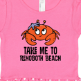 thumbnail image 3 of Inktastic Rehoboth Beach Delaware Cute Crab Gift Baby Girl Dress, 3 of 4