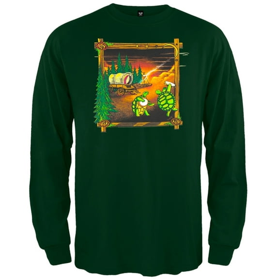 Grateful Dead - Covered Wagon Forest Long Sleeve T-Shirt - Medium