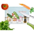 thumbnail image 2 of Caroline's Treasures Merry Christmas Carolers English Toy Terrier Glass Cutting Board Large, 2 of 2